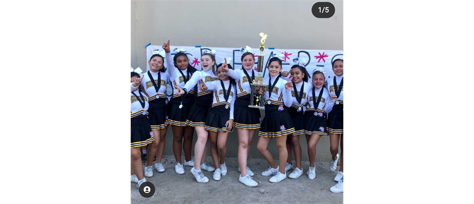 JV Cheer 1st Place at OEC competition